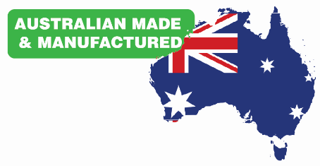Australian made and manufactured